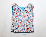 Independence Day Custom Made NICU / Preemie Hospital Gown