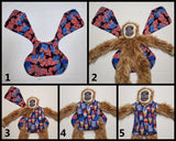 Camo NICU smock. 1-3 lb. Ready to Ship.