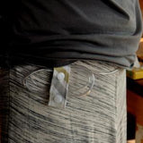Cord Clip - Gray Solid. Single Clip, Ready to Ship.