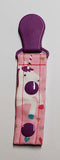 Cord Clip - Pink Unicorn. Single Clip, Ready to Ship.
