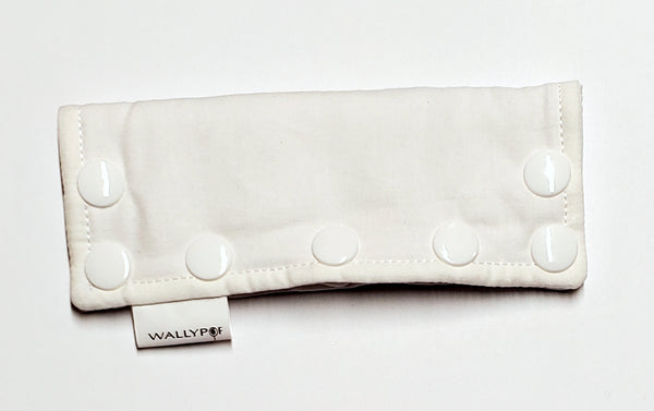 White Feeding Tube Connector Cover. Ready to Ship.