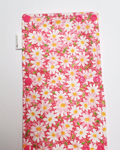 72" Pink Daisy WIDE Cord Keeper, Insulated.  Ready to Ship.