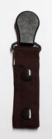 Cord Clip - Brown Solid. Ready to Ship.