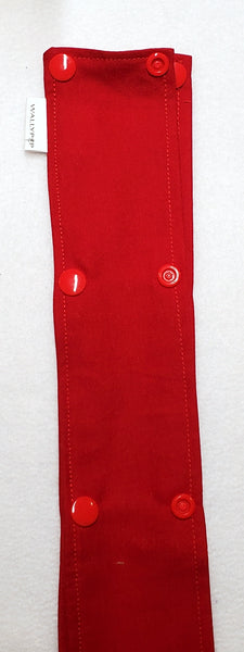 37" Red Solid Cord Keeper.  Ready to Ship.