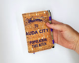 Welcome to Auda City Mini Notebook Cover
