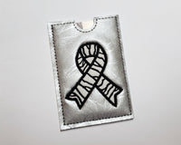Awareness Ribbon (Zebra) Gift Card Holders / Business Card Holders
