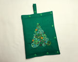 Fancy Tree - size Medium Insulated Feeding Pump Bag Cover / IV bag cover. Ready to ship.