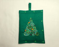 Fancy Tree - size Medium Insulated Feeding Pump Bag Cover / IV bag cover. Ready to ship.