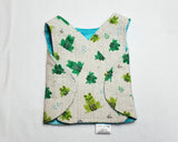 Frogs NICU smock. 1-3 lb. Ready to Ship.