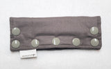 Gray Solid Stripe Feeding Tube Connector Cover. Ready to Ship.