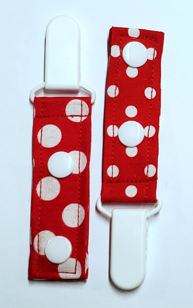 Cord Clip - Red Dot. Ready to Ship.