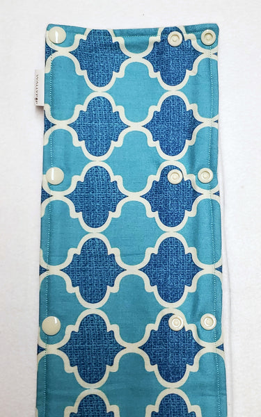 42" Blue Tile WIDE Cord Keeper, Insulated.  Ready to Ship.