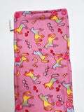 53" Pink Unicorn WIDE Cord Keeper, Insulated.  Ready to Ship.