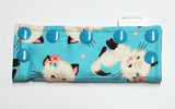 Teal Cat Feeding Tube Connector Cover. Ready to Ship.