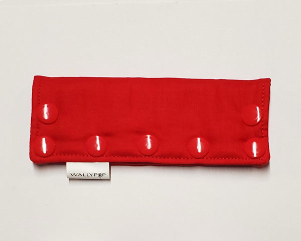 Red Solid Feeding Tube Connector Cover. Ready to Ship.