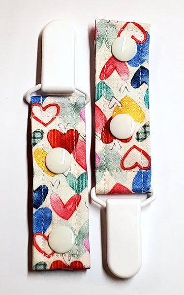 Cord Clip - Folk Heart. Ready to Ship.