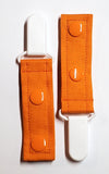 Cord Clip - Orange Solid. Ready to Ship.