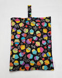 Cupcake size Medium Insulated Feeding Pump Bag Cover / IV bag cover. Ready to ship.