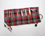 Dogs with Plaid Syringe Holster. Ready to Ship.