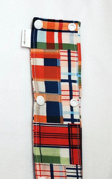 53.5" Plaid Cord Keeper.  Ready to Ship.