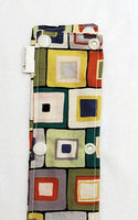 62" Stacked Squares Cord Keeper.  Ready to Ship.