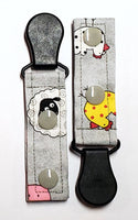 Cord Clip - Gray Farm. Single Clip, Ready to Ship.