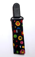 Cord Clip - Bright Dot. Single Clip, Ready to Ship.