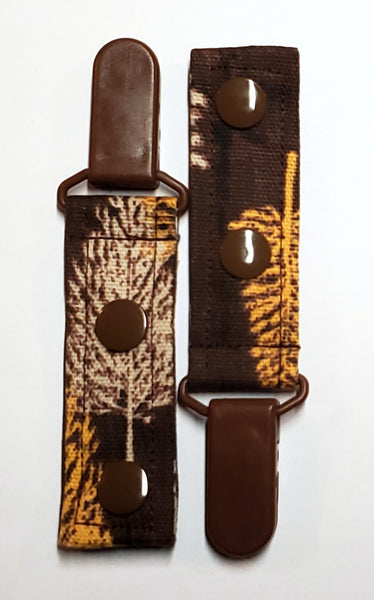 Cord Clip - Brown Trees. Single Clip, Ready to Ship.