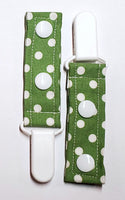 Cord Clip - Green Dot. Single Clip, Ready to Ship.