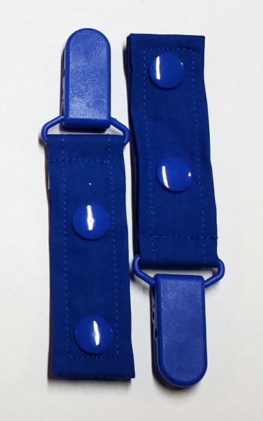 Cord Clip - Blue Solid. Single Clip, Ready to Ship.