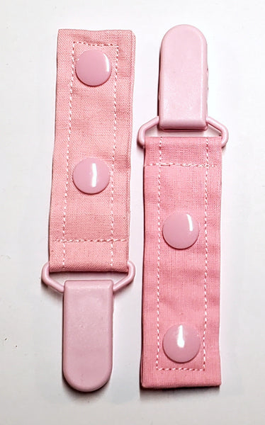 Cord Clip - Pink Solid, Light. Single Clip, Ready to Ship.
