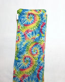 62" Tie Dye WIDE Cord Keeper, Insulated.  Ready to Ship.