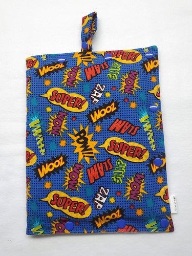 Pow! size Medium Insulated Feeding Pump Bag Cover / IV bag cover. Ready to ship.