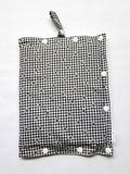Plaid Floral size Medium Insulated Feeding Pump Bag Cover / IV bag cover. Ready to ship.