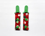 Red Dot Tubie Clip, Cord Clip. Ready to Ship.