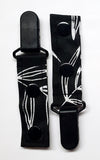Cord Clip - Black Tropical. Single Clip, Ready to Ship.