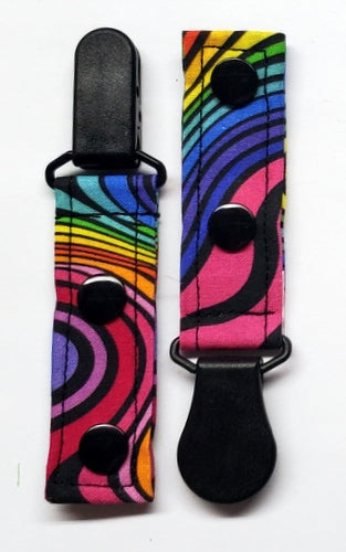 Cord Clip - Swirl. Single Clip, Ready to Ship.