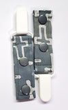 Cord Clip - Gray Solid. Single Clip, Ready to Ship.