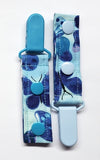 Cord Clip - Blue Butterfly. Single Clip, Ready to Ship.