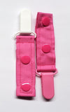 Cord Clip - Pink Solid, Dark. Single Clip, Ready to Ship.