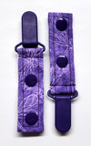 Cord Clip - Purple Dragonfly. Single Clip, Ready to Ship.