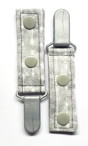 Cord Clip - Gray Aspen. Single Clip, Ready to Ship.