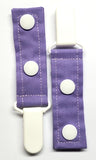 Cord Clip - Purple Solid. Single Clip, Ready to Ship.