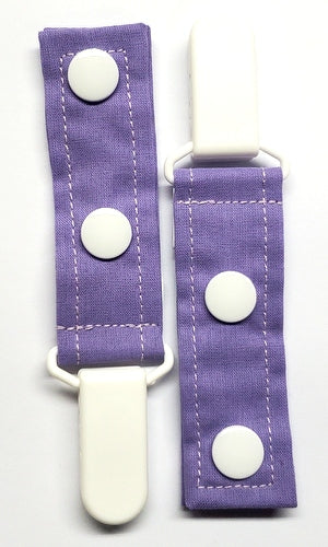 Cord Clip - Purple Solid. Single Clip, Ready to Ship.