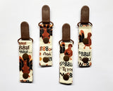 Thanksgiving Turkey Tubie Clip, Cord Clip. Ready to Ship.