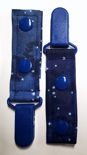 Cord Clip - Blue Star. Single Clip, Ready to Ship.