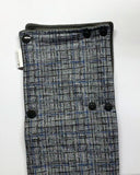 52" Gray Plaid WIDE Cord Keeper, Insulated.  Ready to Ship.