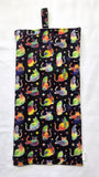 Rainbow Cat size Large Insulated Feeding Pump Bag Cover / IV bag cover. Ready to ship.
