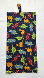 Dinosaurs size Large Insulated Feeding Pump Bag Cover / IV bag cover. Ready to ship.