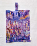 Castle size Medium Insulated Feeding Pump Bag Cover / IV bag cover. Ready to ship.